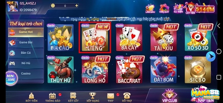 Giới thiệu game bài Liêng tại Iwin truc tuyen