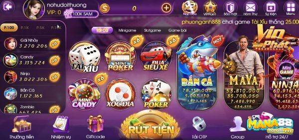 Giới thiệu cổng game Sam68 - Tải game sam68.