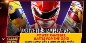 Gaem sieu nhan 5 anh em - Power Rangers Dash cực cuốn