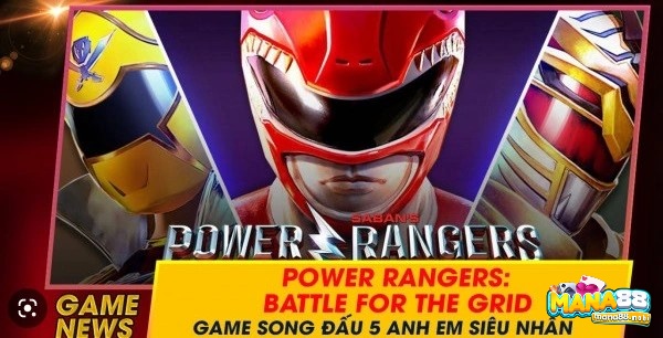 Thông tin Gaem sieu nhan Power Rangers Dash