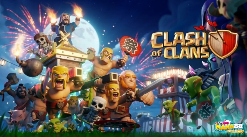 Game dien thoai info hot nhất 2023 - Clash of Clans