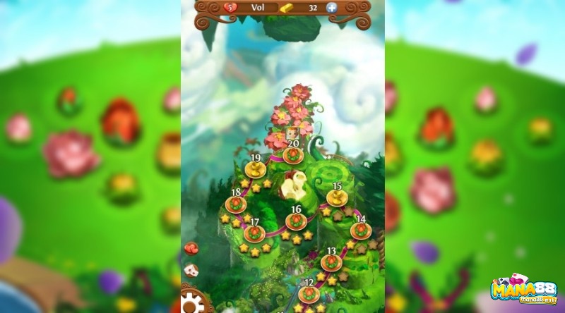 Các chế độ chơi chính trong game hoa hong Blossom Blast Saga