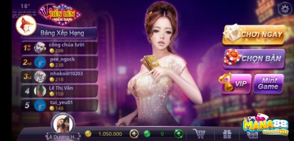 Giới thiệu game đánh bài tiến lên đổi tiền that.