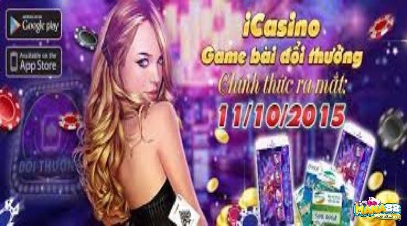 ICASINO game bai doi thuong sở hữu giao diện bắt mắt