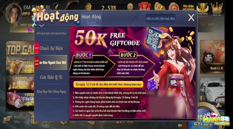 Web cược CF68 nhà cái tặng 50k