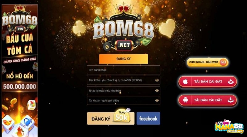 Tải app Bom68 club trên mọi thiết bị cho tân thủ cực nhanh