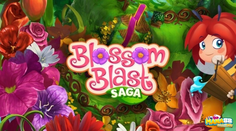 Tro choi hoa hong hướng dẫn chơi Blossom Blast Saga 2023