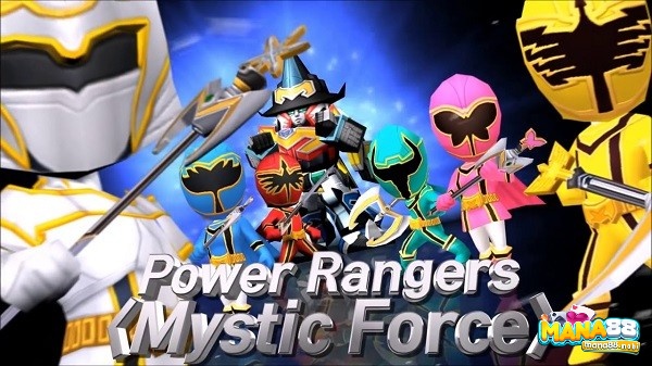 Đồ hoạ chibi dễ thương của Power Rangers Dash