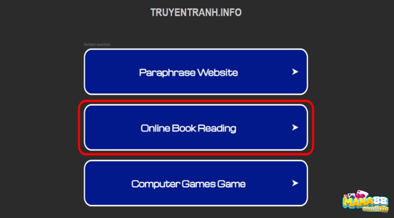 Có thể đọc sách truyện miễn phí. Hoặc tải game về thiết bị tại truyen tranh .info