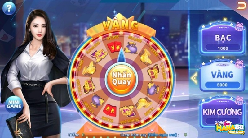 Cấp Vàng trong vongquaymayman cf