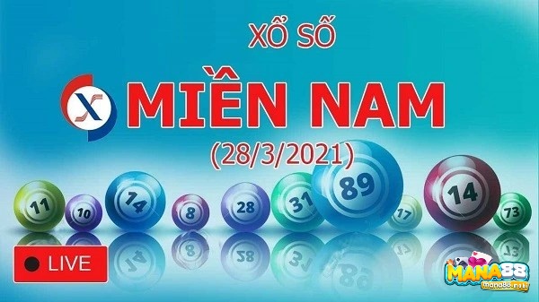 Kết quả xo so ngay 28/3/2021 khu vực miền Nam