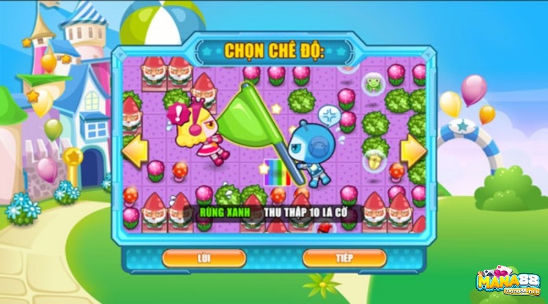 Có thể chọn chế độ chơi game dac bom toc do IT6