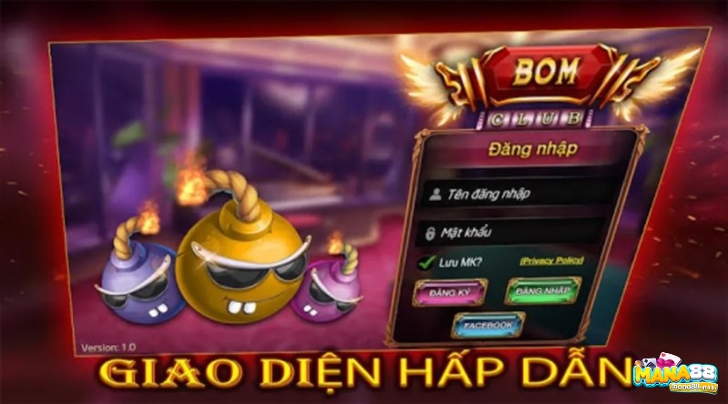 Game bom.to mang đến một giao diện hấp dẫn