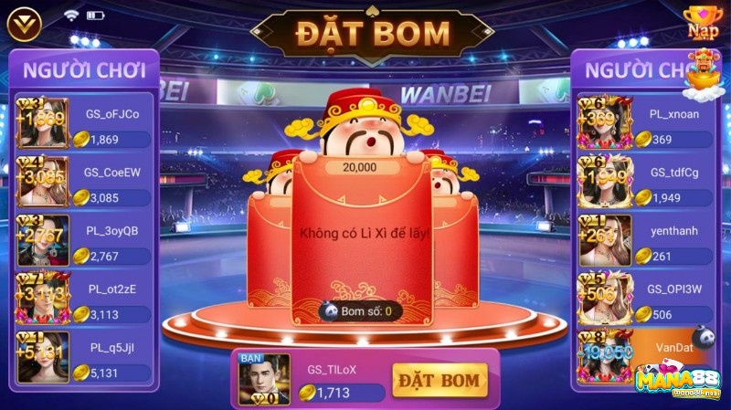 Vui chơi game dat bm và các game cược chất lượng khác tại Mana88