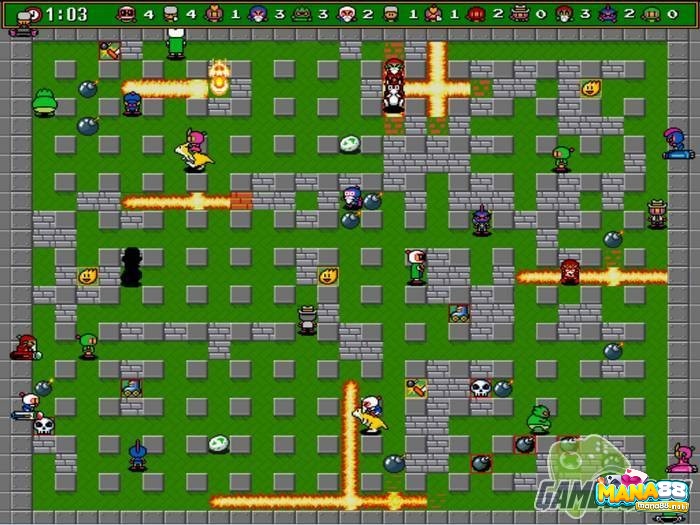 Kinh nghiệm chơi game đặt bom 2 người chơi - Bomberman