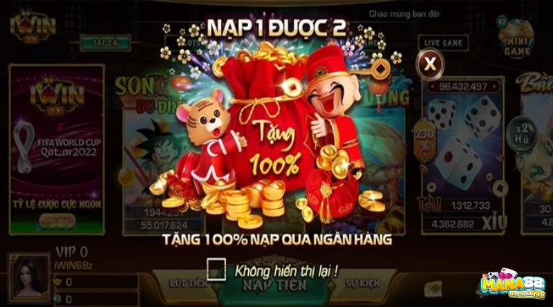 IWIN club iwin68 biz mang đến một giao diện game cực hiện đại