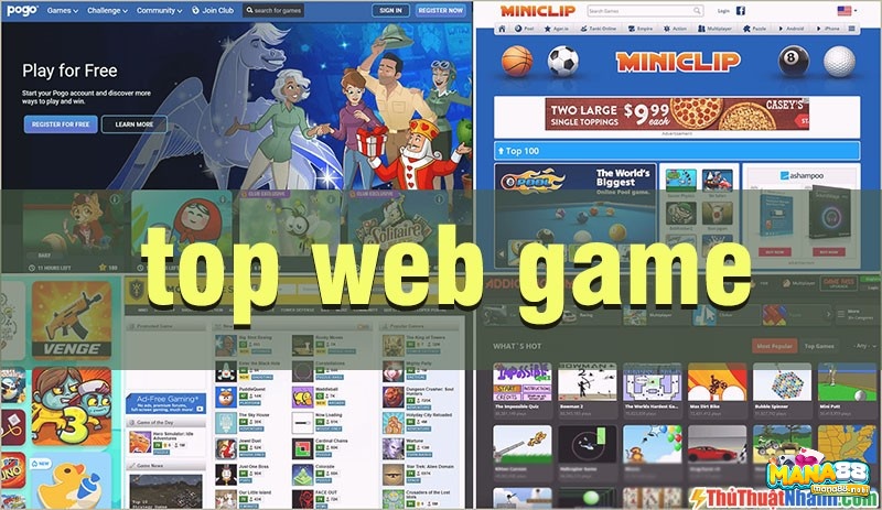 Danh sách web tai game nhanh nhat the gioi