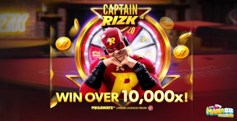 Captain Rizk Megaways: Tham gia cùng các siêu anh hùng