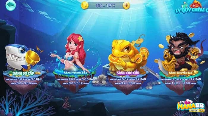 Mẹo để chơi game chém cá cùng Lý Quỳ vô cùng hấp dẫn