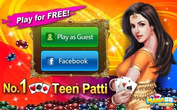 Teen Patti dựa trên cách sắp xếp và giá trị của các lá bài để chiến thắng