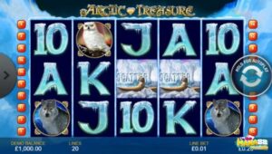 Arctic Treasure: Chơi slot kho báu Bắc cực cùng mana88