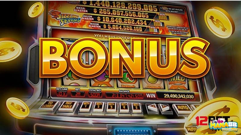 Bonus trong slot rất phổ biến