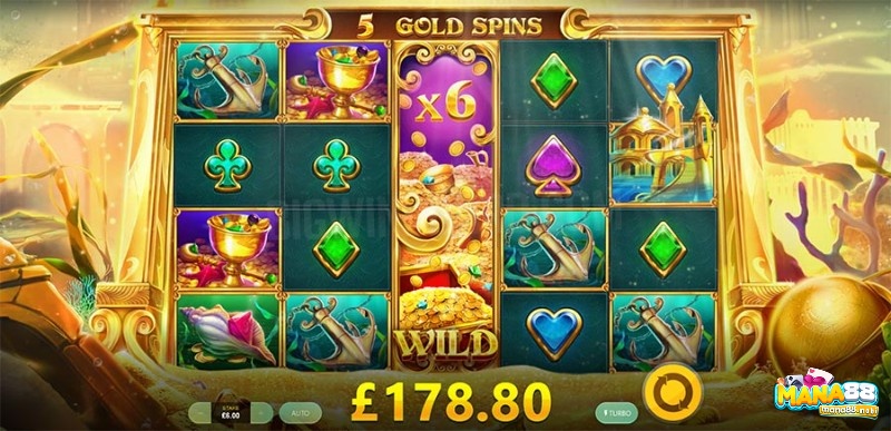 Game slot chủ đề kho báu biển cả này có cách chơi đơn giản