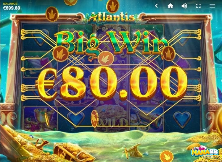 Có thể giành BIG WIN khi chơi game slot chủ đề kho báu biển cả này 