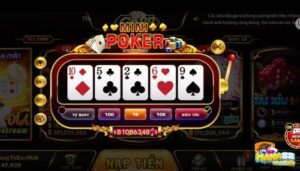 Luật chơi Mini Poker - 3 kinh nghiệm chơi giúp thắng lớn