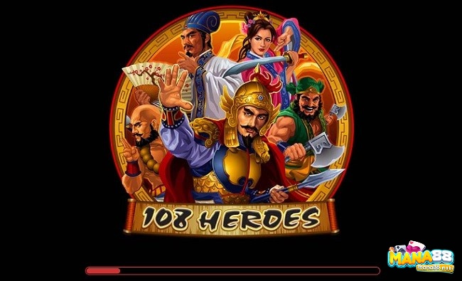 108 Heroes được ra mắt vào ngày 06/07/2016 với RTP cao 96,56%