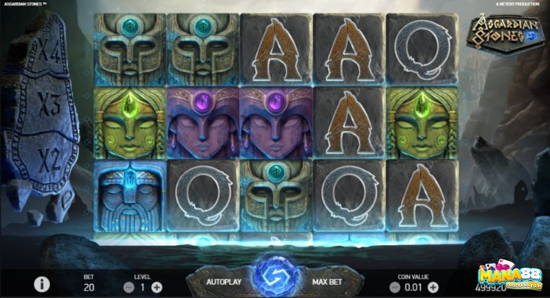 Slot Asgardian Stones có cách chơi đơn giản