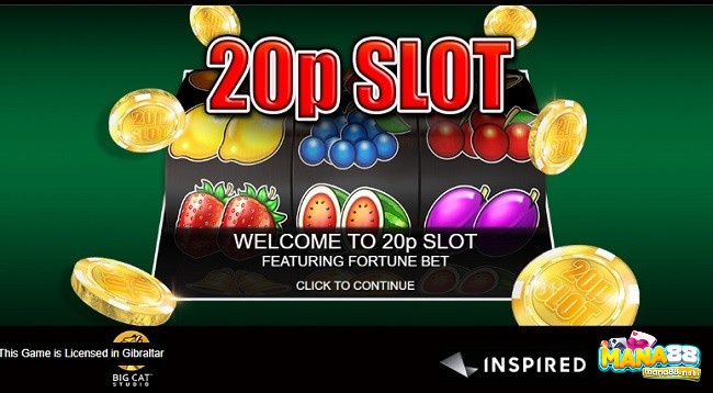 20p slot được ra mắt vào năm 2016 bởi nhà cung cấp Inspired Gaming