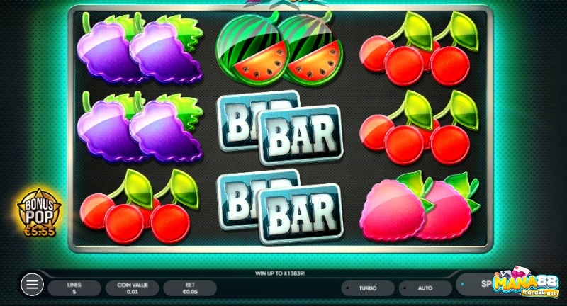 7 up slot với các biểu tượng quen thuộc trong nổ hũ cổ điển