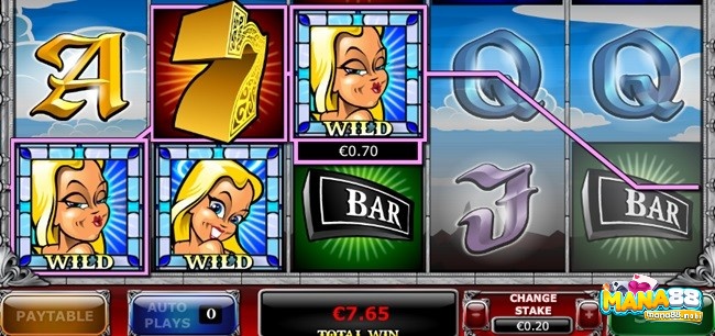 3 Angle Wild trở lên trên guồng quay giúp kích hoạt tính năng Free Spins