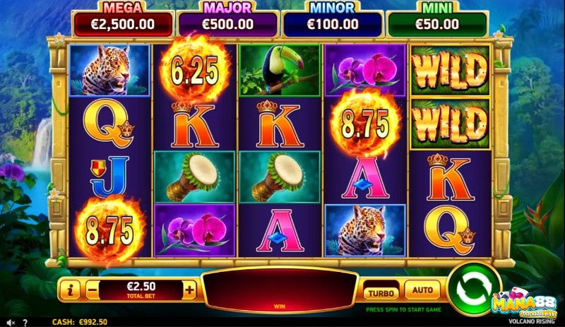 Luck Volcano Slot là một trò chơi slot nổi bật với chủ đề núi lửa và văn hóa Hawaii