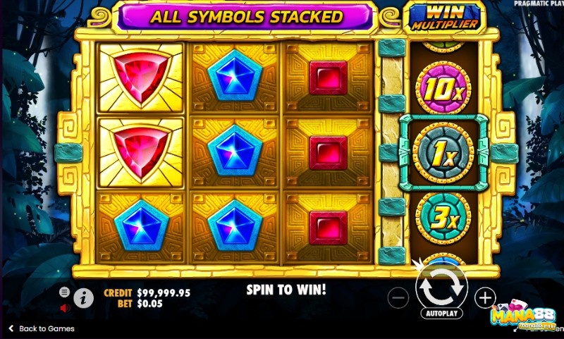 RTP của Aztec Slots là 97%, đây là một con số vượt trội so với game slot khác