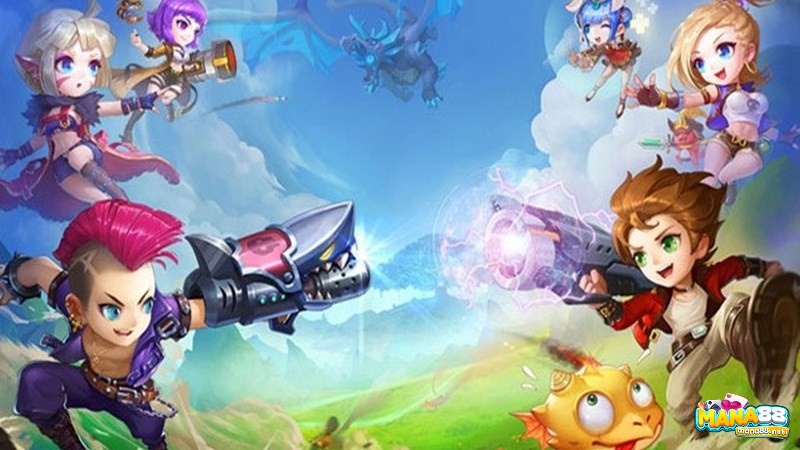 Game Artillery game trên mobile có những đặc điểm nổi bật gì?