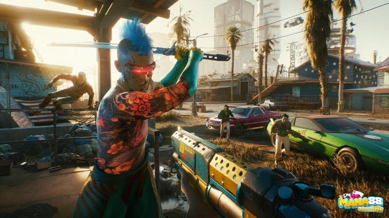 Đến với Cyberpunk 2077 người chơi phải hoàn thành một loạt nhiệm vụ và phi vụ