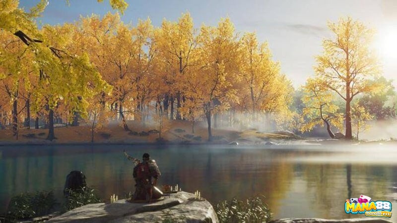 Game Ghost of Tsushima có đồ họa đẹp mắt và chân thực