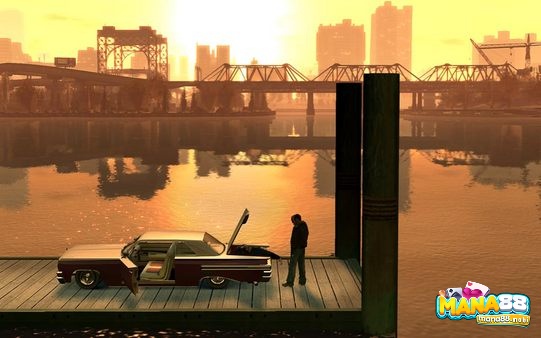 Game Grand Theft Auto IV có đồ họa chân thực và sống động