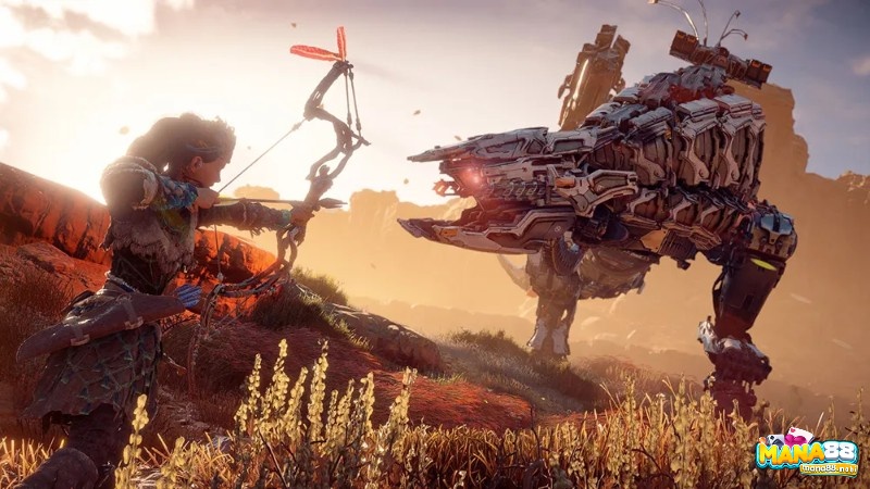 Game Horizon Zero Dawn với thế giới mở rộng lớn, đa dạng loài sinh vật