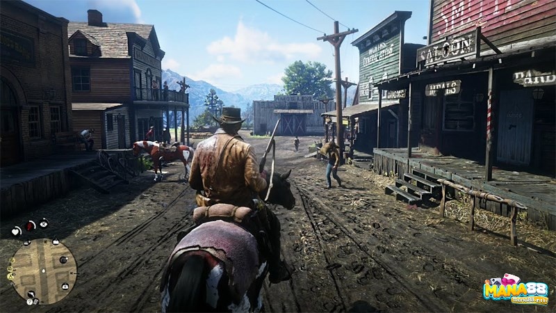 Game Red Dead Redemption có lối chơi hành động kịch tính