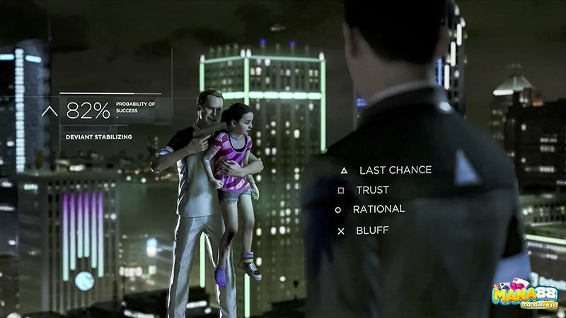 Game Detroit: Become Human sử dụng góc nhìn thứ ba