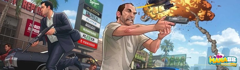 Game Grand Theft Auto V có đa nhiệm vụ được tổng hợp nâng cấp