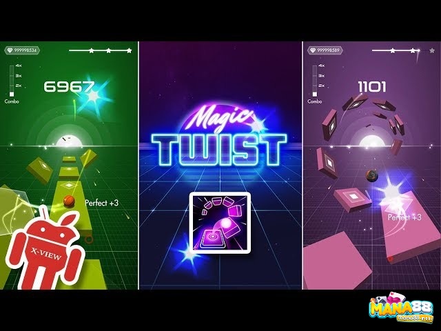 Một người yêu thích game Rhythm trên mobile không thể bỏ qua Magic Twist