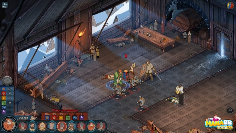 Game Turn-based tactics trên mobile chiến đấu theo lượt đậm chất của The Banner Saga