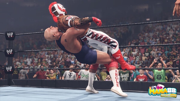 Các trận đấu trong game WWE 2K23 vô cùng hấp dẫn và sôi động