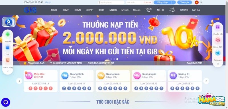 Cùng Mana88 tìm hiểu về nhà cái uy tín và chất lượng Gi8 nhé