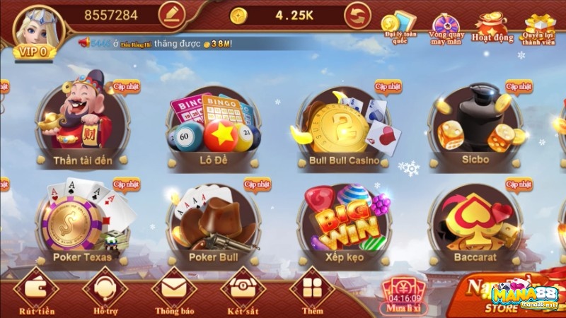 Game nổ hũ tại web game này rất phong phú 