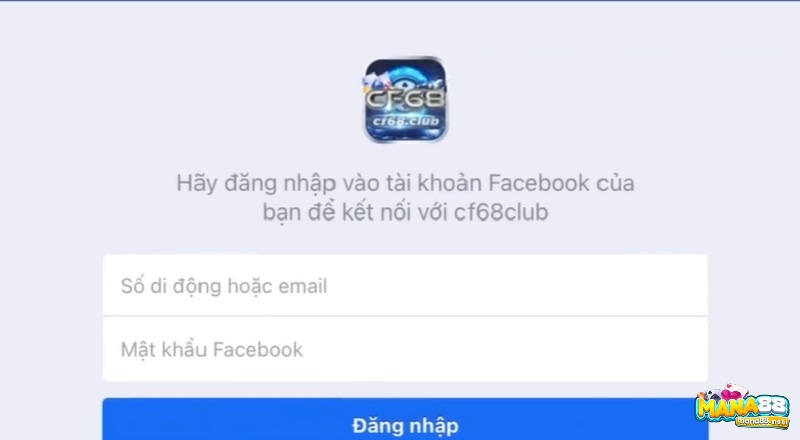 Đăng ký qua Facebook rất nhanh chóng và tiện lợi